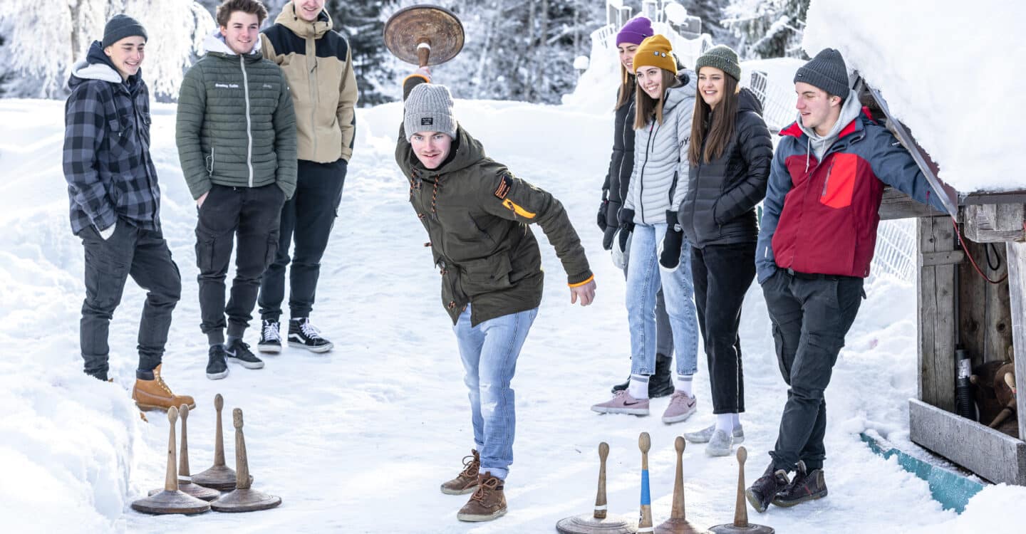 Eisstockschießen Steirischer Bodensee